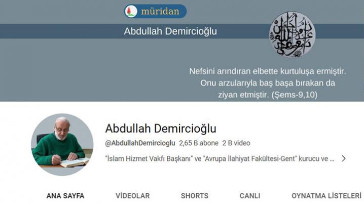 www.youtube.com/c/ AbdullahDemirciolu