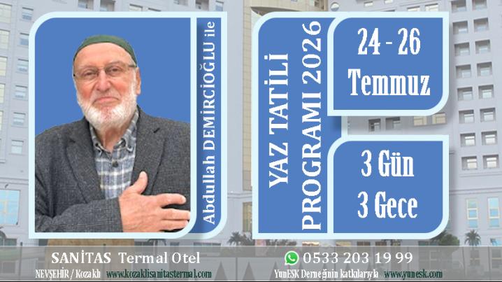 Yaz Tatili Program� 2026