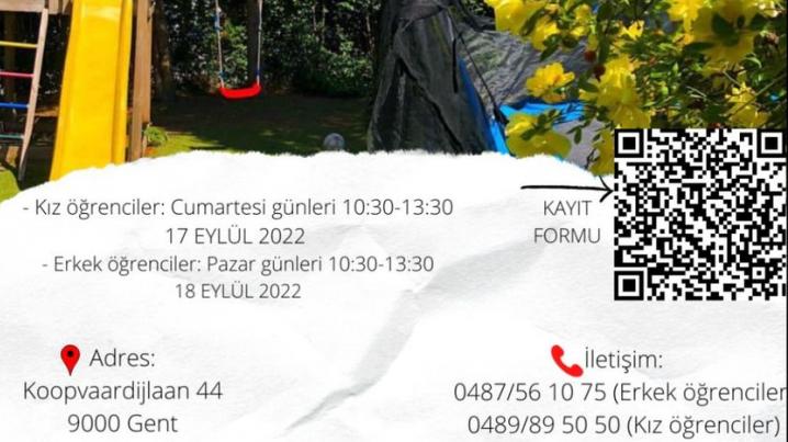 h-Vak Cami Kur'an Kursu Kaytlar Balad 2022-2023
