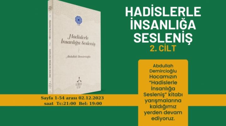 Hadislerle nsanla Sesleni 2. Cilt Kitab Yarmas