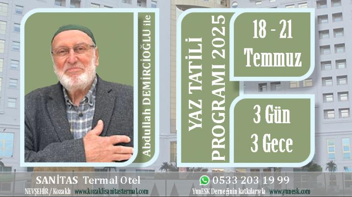 Yaz Tatili Program 2025