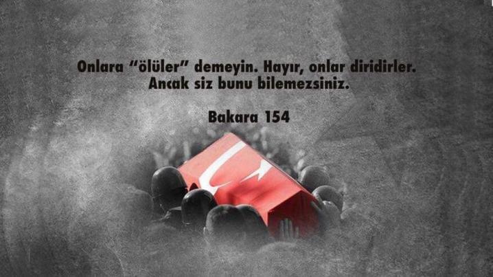 ehitlerimize Allah'tan(cc) Rahmet Diliyoruz