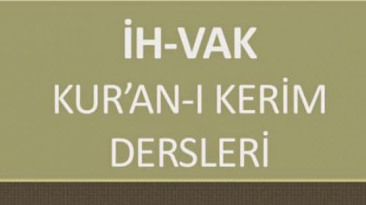 Kuran Kerim Dersleri h-Vak